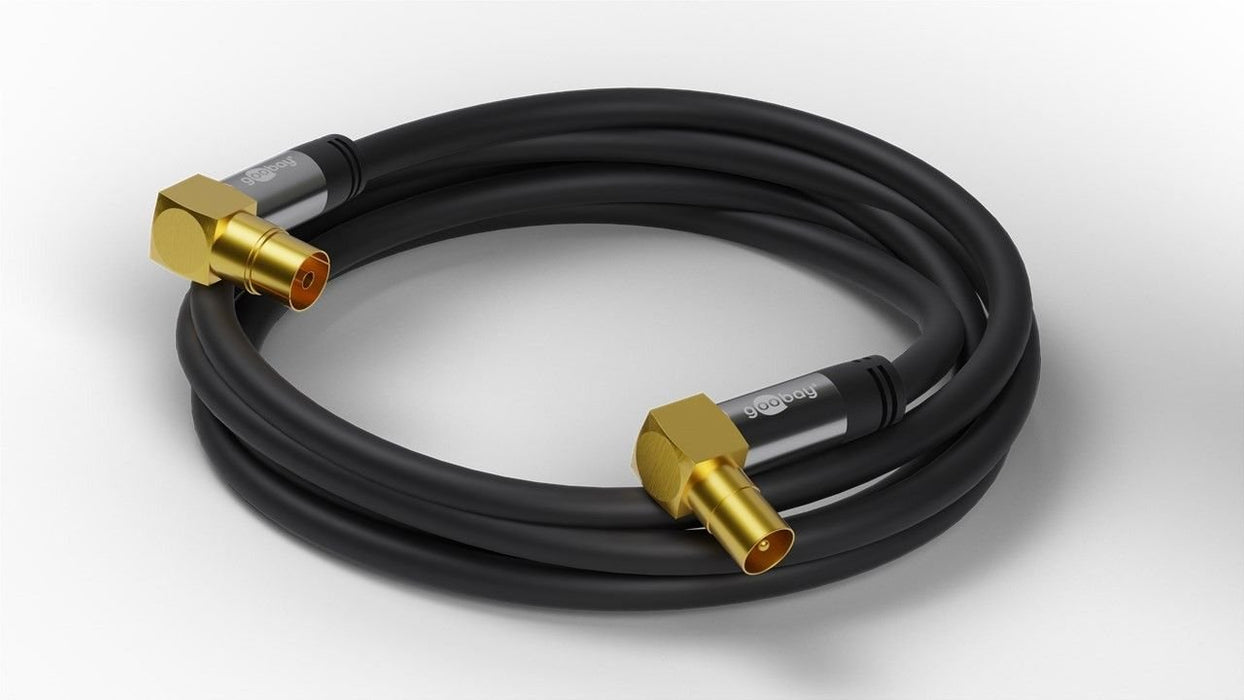 EAN 4040849704666 - Wentronic 70466 cable coaxial 5 m Negro imagen 3