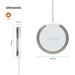 EAN 8591680157266 - FIXED FIXMPAD2-WH cargador de dispositivo móvil Smartphone Blanco USB Cargador inalámbrico Carga rápida I imagen 3