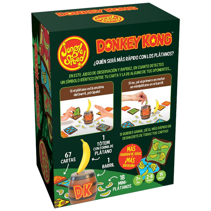 EAN 3558380130758 - Asmodee Jungle Speed Donkey Kong Jungle Speed Donkey Kong 15 min Juego de mesa Estrategia imagen 3