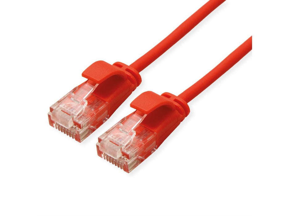 Roline Verde Utp Cable De Red Cat.6a (Class Ea), Lsoh, Slim, Rot, 3 M