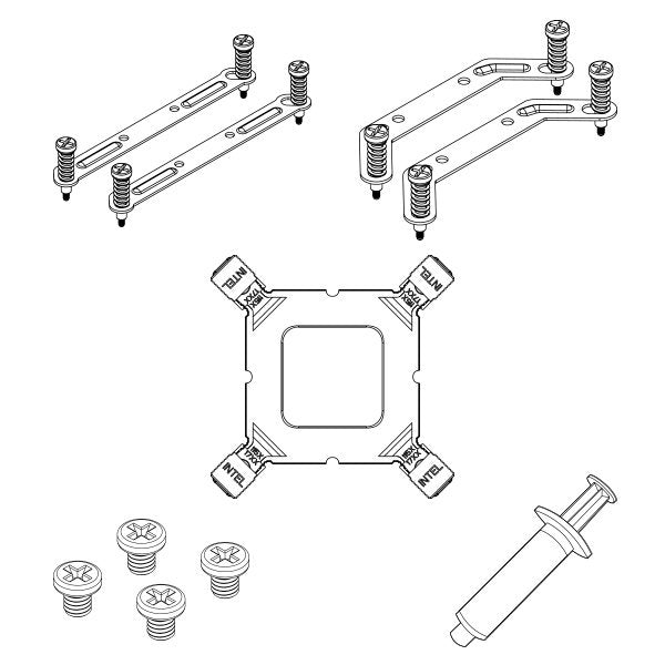 Refrigeración Cpu Unykach Unycool H41 Argb Multisocket Universal - Ventilador 120mm - Iluminacion Argb - Negro