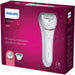 EAN 8710103935520 - Philips 8000 series BRE730/10 depiladora 32 pinzas Rosa, Blanco imagen 4