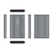 EAN 8436574709391 - AISENS ASE-2526GR caja para disco duro externo Caja de disco duro (HDD) 2.5" USB con suministro de corrie imagen 3