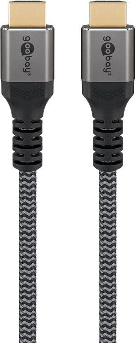 EAN 4040849652622 - Goobay 65262 cable HDMI 3 m HDMI tipo A (Estándar) Negro, Plata imagen 2