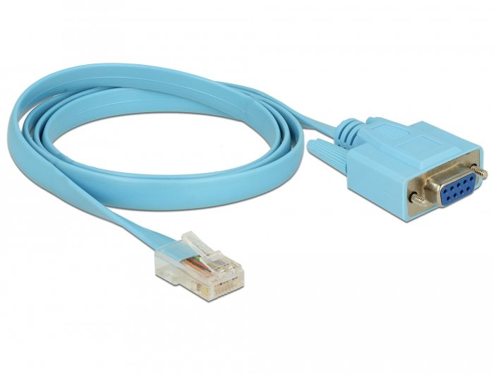 EAN 4043619633418 - DeLOCK 63341 cable de serie Azul 1 m DB-9 imagen 1