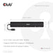 EAN 8719214473389 - CLUB3D CSV-2550 base para portátil y replicador de puertos Alámbrico USB Tipo C Negro imagen 9