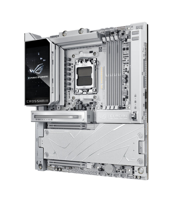 Placa Base Asus Rog Crosshair X870e Glacial Amd X870e Zócalo Am5 Atx Extendida