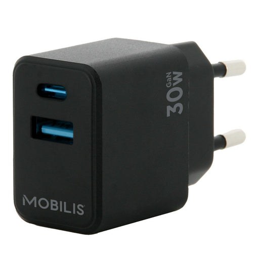EAN 3700992530406 - Mobilis 001362 cargador de dispositivo móvil Universal Negro Corriente alterna Auto imagen 1