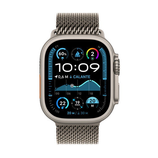 EAN 0195949587887 - Apple Watch Ultra 2 OLED 49 mm Digital 410 x 502 Pixeles Pantalla táctil 4G Titanio GPS (satélite) imagen 2