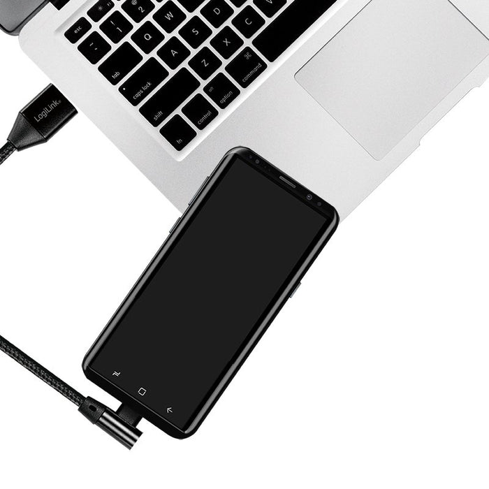 EAN 4052792052640 - LogiLink CU0137 cable USB USB 2.0 0,3 m USB A USB C Negro imagen 4