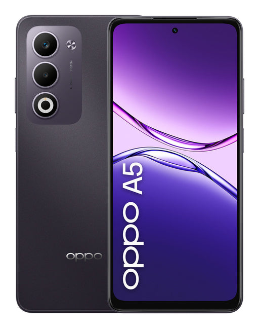 EAN 6932169372480 - OPPO A5 16,9 cm (6.67") SIM doble Android 15 4G USB Tipo C 6 GB 128 GB 6000 mAh Púrpura imagen 1
