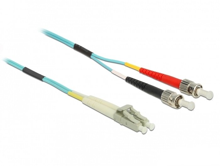 Delock Cable Lwl Lc A St Multimode Om3 0,5 M