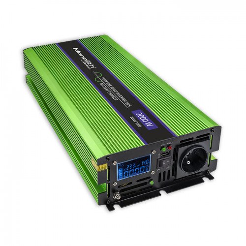 EAN 5901878519425 - Qoltec Monolith adaptador e inversor de corriente Auto 2000 W Verde imagen 1