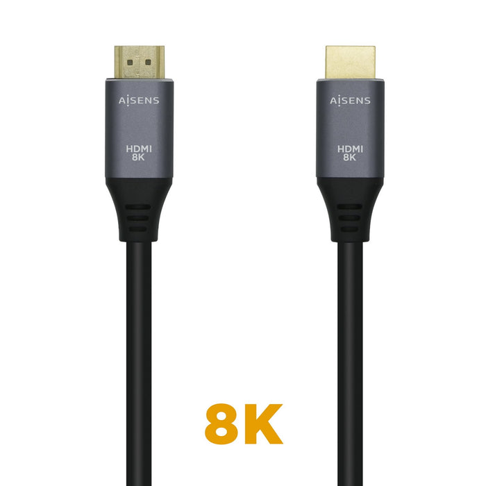 EAN 8436574704631 - AISENS A150-0427 cable HDMI 1,5 m HDMI tipo A (Estándar) Negro, Gris imagen 2