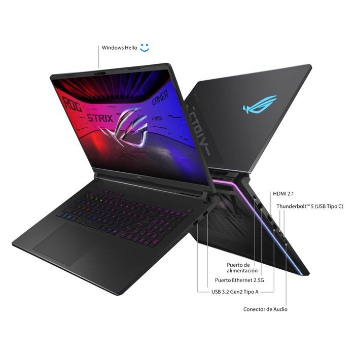 EAN 4711387941577 - ASUS ROG Strix SCAR 16 G635LX-S5031 40,6 cm (16") DDR5-SDRAM NVIDIA GeForce RTX 5090 Wi-Fi 7 (802.11be) imagen 3