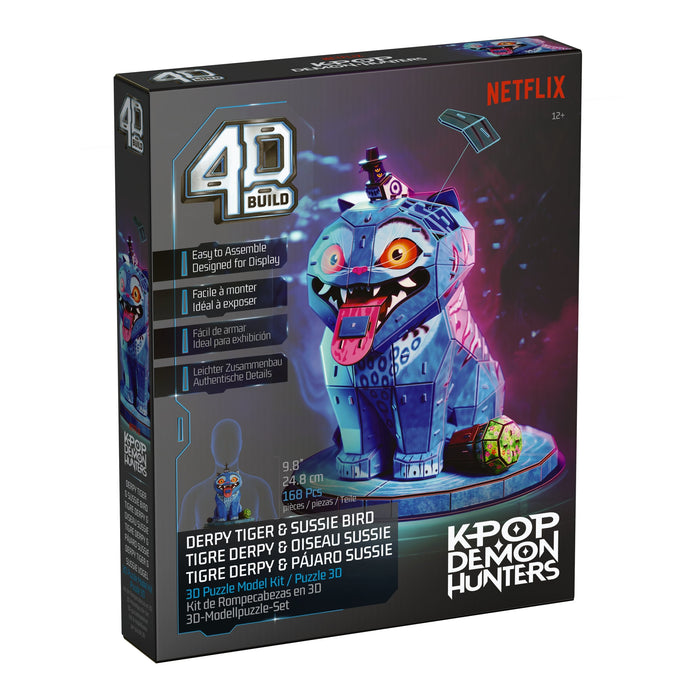 Spinmaster 4d Build - K-Pop Demon Hunters - Derpy Tiger Und Sussie Vogel  6077589