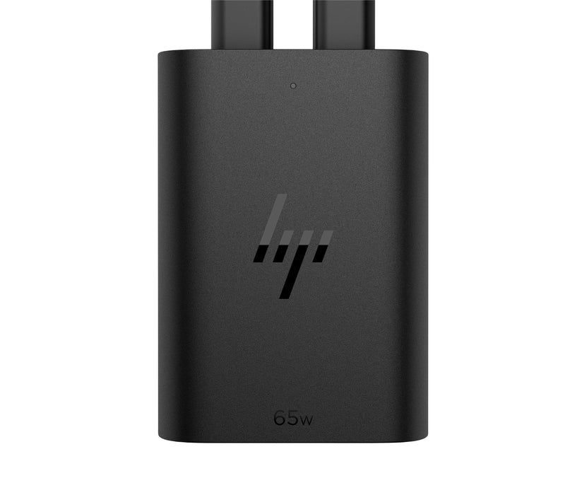 EAN 0196337695078 - HP 65W Gallium Nitride USB-C Laptop Charger adaptador e inversor de corriente Interior Negro imagen 2