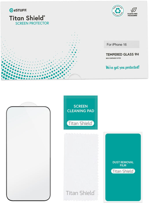 EAN 5715063469736 - eSTUFF ES501421-10BULK protector de pantalla o trasero para teléfono móvil Apple 10 pieza(s) imagen 2
