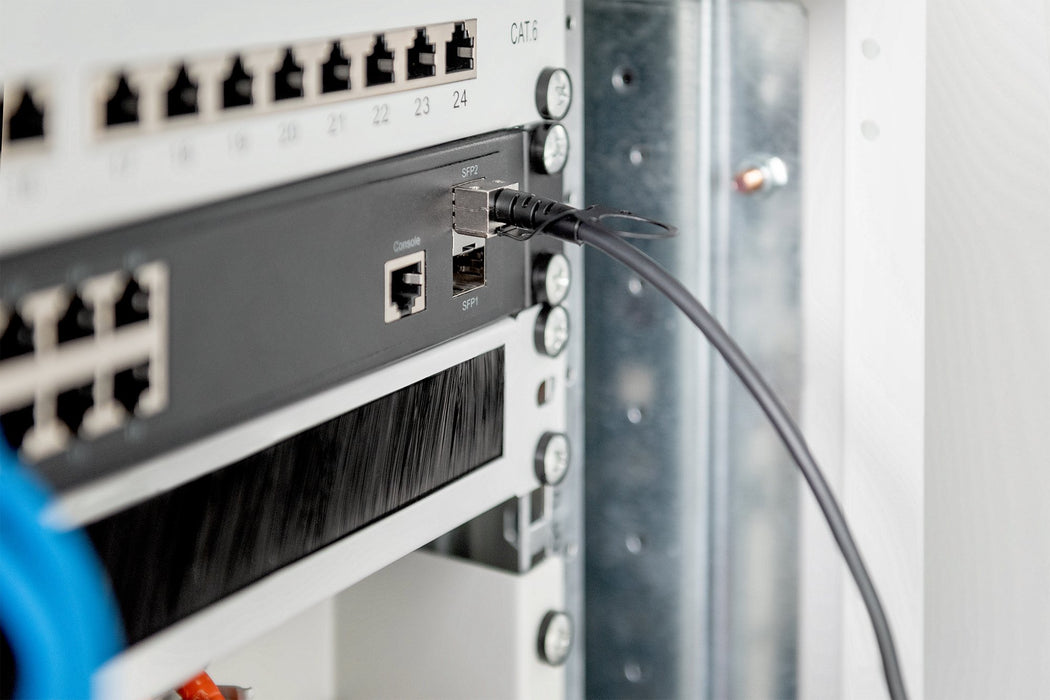 EAN 4016032445982 - Digitus DN-81225 Cable de fibra óptica e InfiniBand SFP+ Negro imagen 2