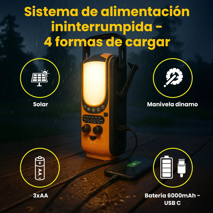 EAN 5905090331254 - Extralink EX.31254 radio Portátil Analógico y digital Negro, Amarillo imagen 13