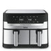 EAN 3045380024236 - Tefal Dual Easy Fry & Grill EY905D Doble 8,3 L Independiente 2700 W Freidora de aire caliente Acero inoxi imagen 2