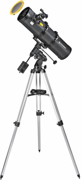 EAN 4007922058832 - Bresser Optics Pollux 150/750 EQ3 Reflector 300x Negro, Plata imagen 1
