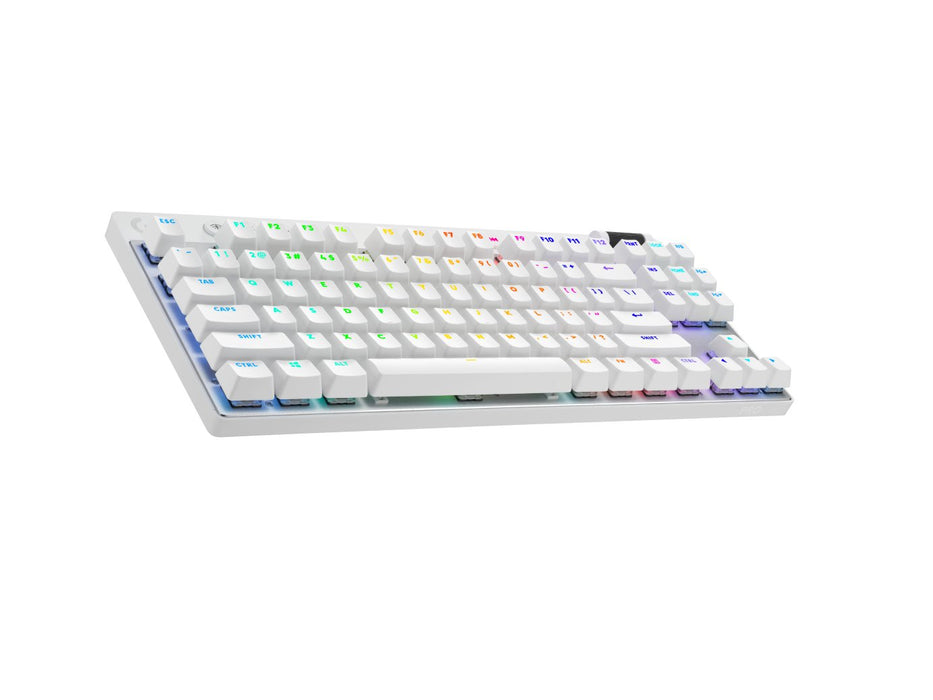 EAN 5099206113343 - Logitech G PRO X TKL teclado Juego RF Wireless + Bluetooth QWERTY Internacional de EE.UU. Blanco imagen 2