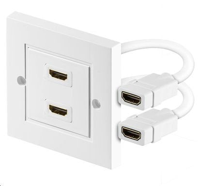 EAN 5711045095870 - Microconnect HDMWALL2 toma de corriente HDMI Blanco imagen 1
