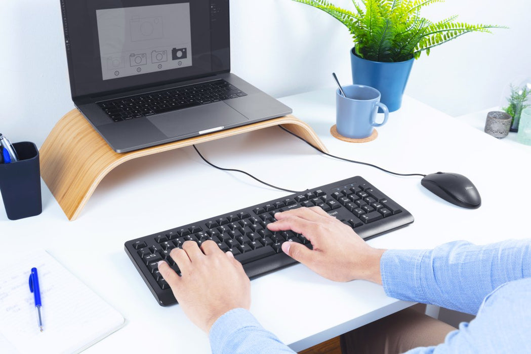 EAN 8713439241426 - Trust Primo teclado Oficina USB Portugués Negro imagen 2