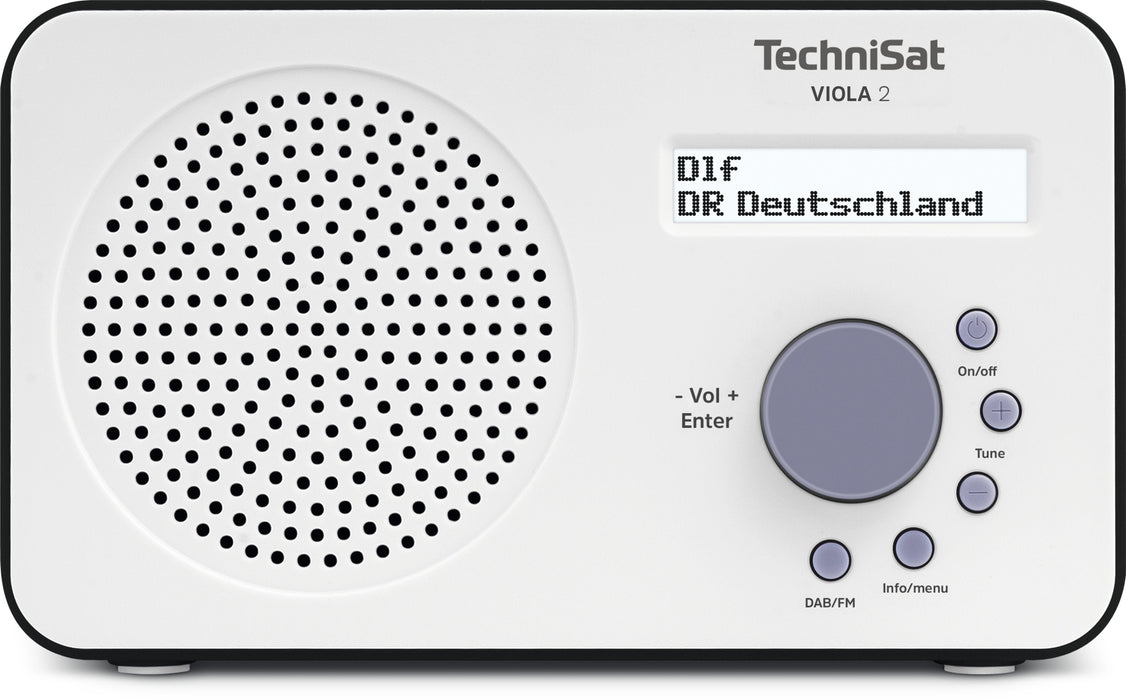 Technisat Viola 2 Weiss/Schwarz