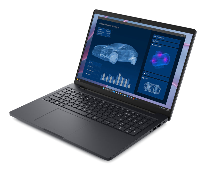 Portátil  Dell Pro Max 16 Mc16255 Copilot+ Pc Ai Pc Amd Ryzen Ai 7 Pro 350 / Hasta 5 Ghz Win 11 Pro Rtx Pro 500 Blackwell 32 Gb Ram 512 Gb Ssd Sed Nvme 16" 1920 X 1200 (Full Hd Plus) Gigabit Ethernet Wi-Fi 7 Magnetita Btp Con 3 Años De B