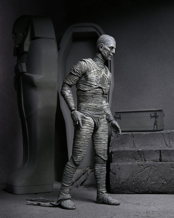 EAN 0634482048122 - NECA Ultimate Mummy (Black & White) imagen 9