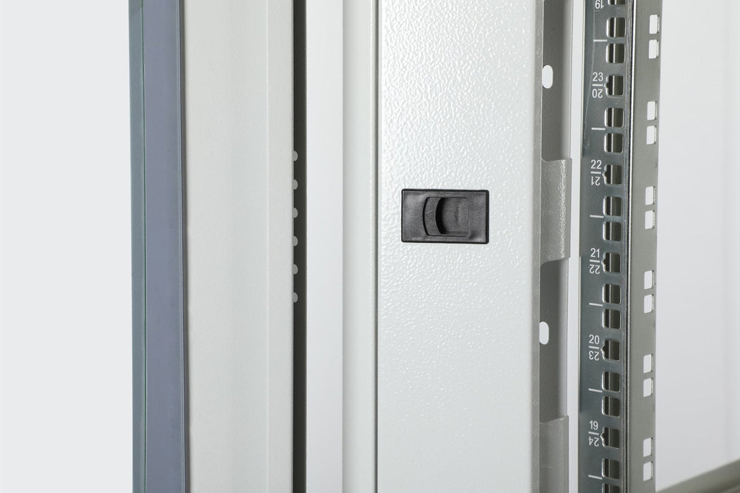 Armario De Red De 42ua Unique, 2053x800x1000 Mm Sin Partes Laterales, Gris