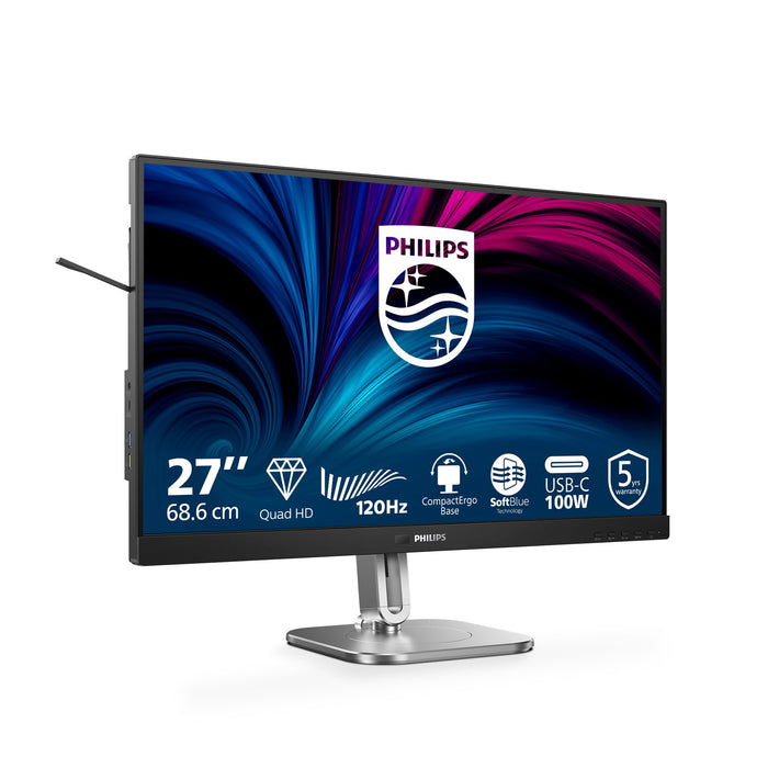 EAN 8721038002447 - Philips 27B2U4601/00 pantalla para PC 68,6 cm (27") 2560 x 1440 Pixeles Quad HD LCD Gris imagen 3