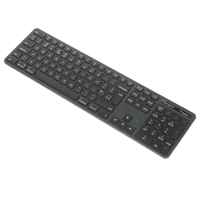 EAN 5063194001395 - Targus EcoSmart AKB873NO teclado Universal RF Wireless + Bluetooth QWERTY Nórdico Negro imagen 3