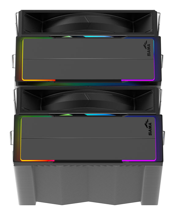 Sama A60l Cpu Lã¼fter Black Argb 120mm Retail