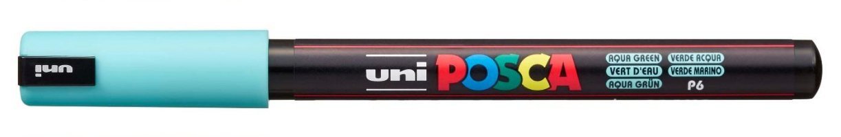 EAN 4902778249420 - POSCA PC-1MR marcador 1 pieza(s) Fibre tip Azul imagen 1