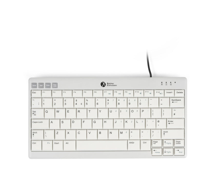 EAN 8719274677321 - BakkerElkhuizen UltraBoard 950 V2 teclado Oficina USB QWERTZ Alemán Gris Oscuro, Gris claro imagen 1