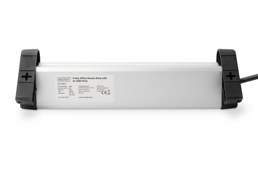 EAN 4016032443216 - Digitus DA-70614 base múltiple 1,5 m 4 salidas AC Interior Negro, Plata imagen 2
