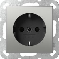 EAN 4010337092964 - GIRA 4188600 toma de corriente Schuko Acero inoxidable imagen 1