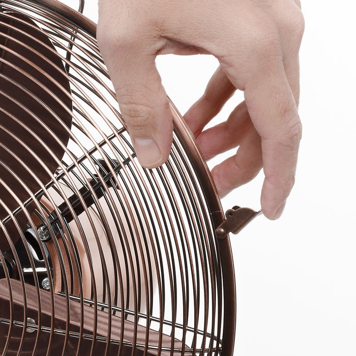Ventilador  Tristar Ve-5970 De Mesa Retro, Cobre
