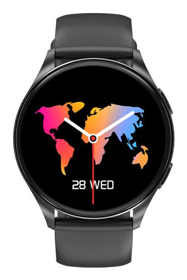 EAN 6931548318057 - Blackview X20 3,63 cm (1.43") AMOLED 45.5 mm Digital 466 x 466 Pixeles Pantalla táctil Negro imagen 1