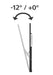 EAN 4047443509444 - Hama 00220818 soporte para TV 2,54 m (100") Negro imagen 3