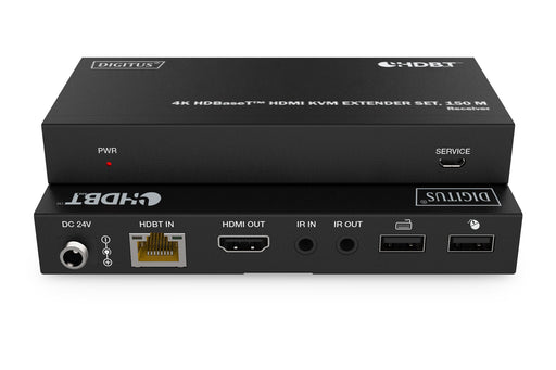 EAN 4016032483694 - Digitus DS-55522 extensor audio/video Transmisor y receptor Negro imagen 2