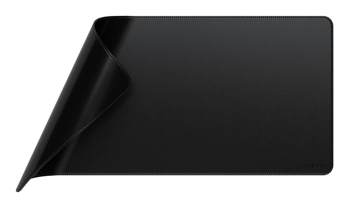 Satechi Vegan-Leather Premium Desk Mat Negro