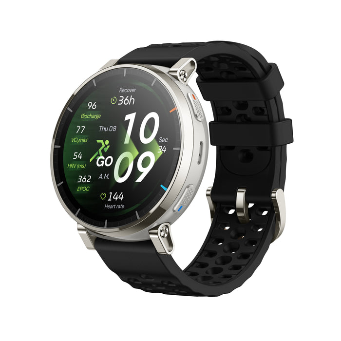 Smartwatch  Amazfit Active 3 Premium 1.32" Amoled Táctil Gps Apex Silver