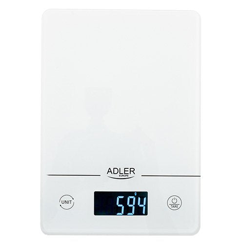EAN 5903887801577 - Adler AD 3170 báscula de cocina Transparente, Blanco Rectángulo Báscula electrónica de cocina imagen 2