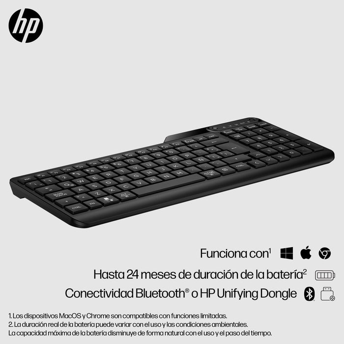EAN 0197192767733 - HP 475 Dual-Mode Wireless Keyboard teclado Universal Bluetooth Negro imagen 8