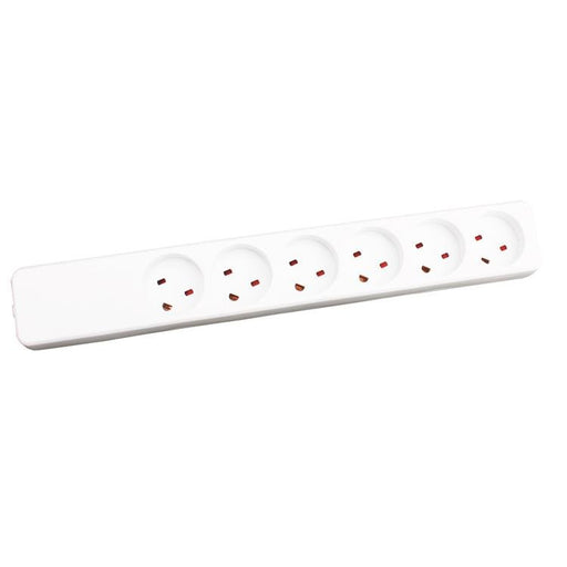 EAN 5714590001181 - Garbot Z66000108-PA01 base múltiple 6 salidas AC Interior Blanco imagen 1