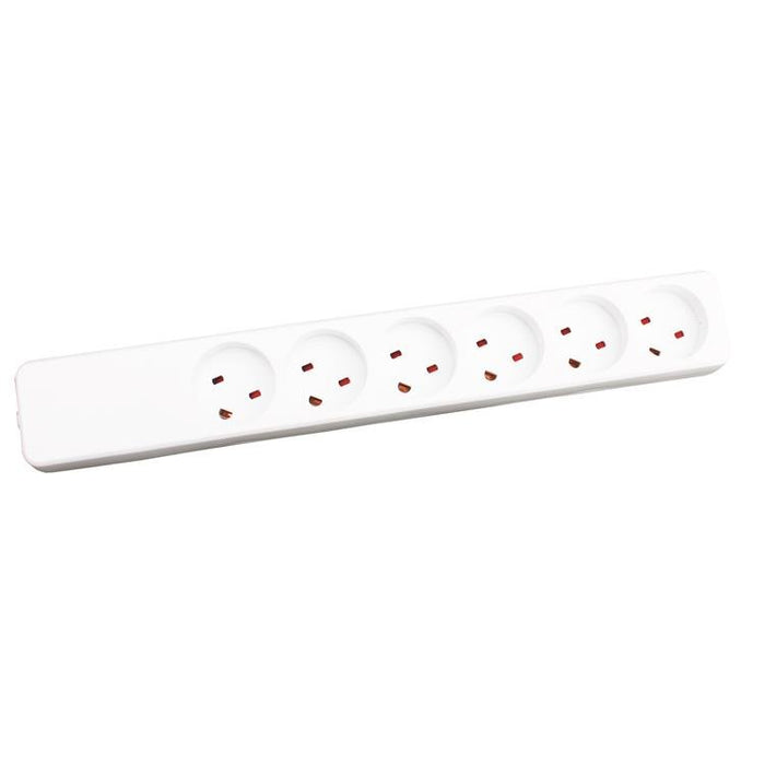 EAN 5714590001181 - Garbot Z66000108-PA01 base múltiple 6 salidas AC Interior Blanco imagen 1